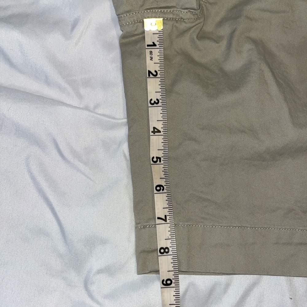 Polo Ralph Lauren Stretch Classic Fit Khaki Shorts 36 Chino Stretch Cotton Blend - Picture 2 of 8